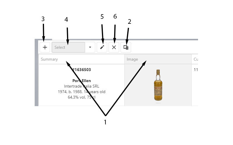 Beschreibung der Tabelle